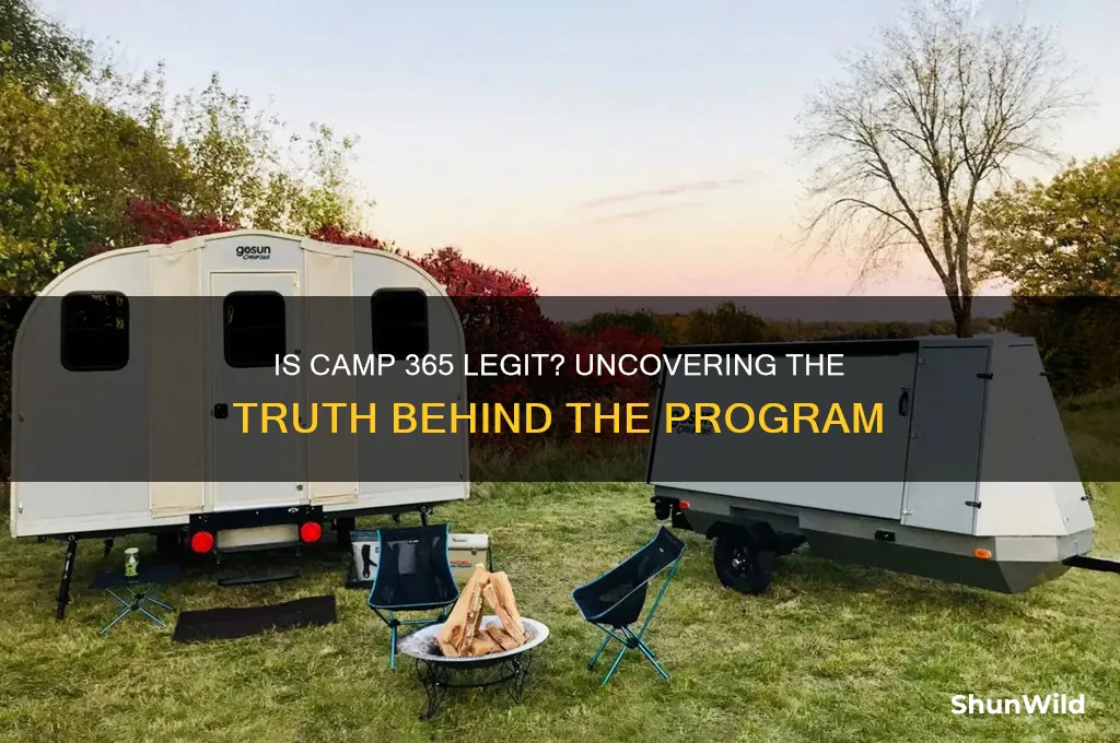 is camp 365 legit