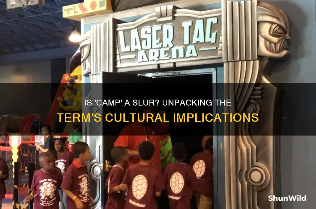 is camp a slur