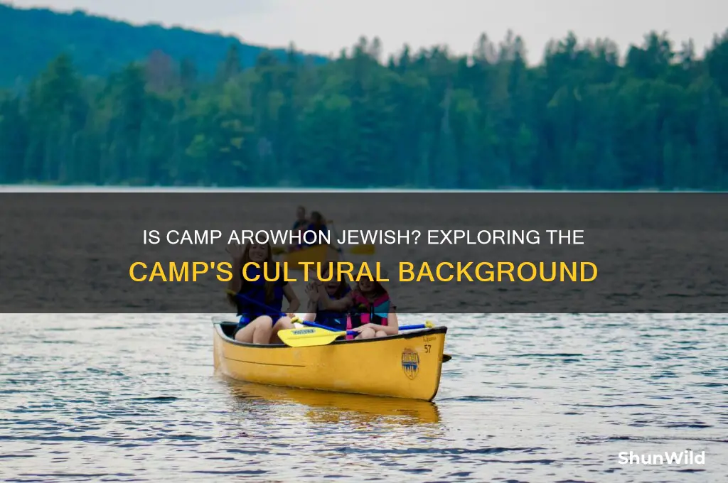 is camp arowhon jewish