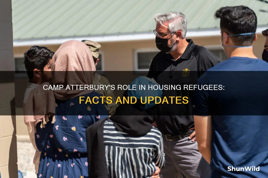 is camp atterbury housing refugees