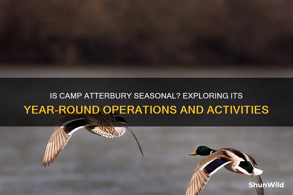 is camp atterbury seasonal