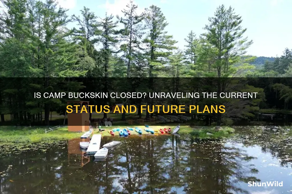 is camp buckskin closed