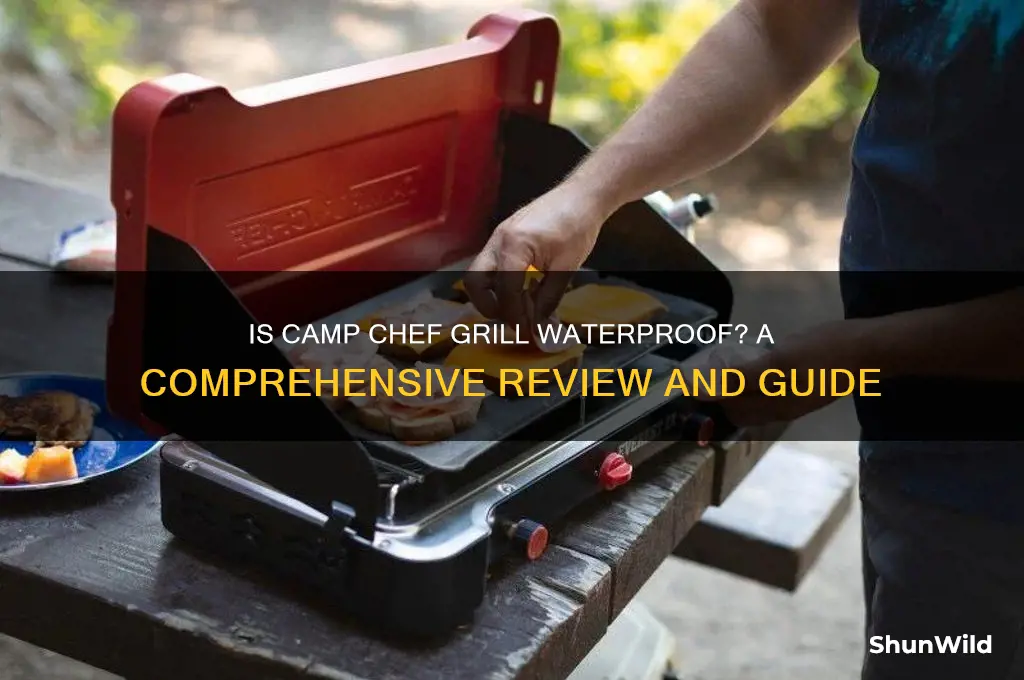 is camp cef grill waterproof