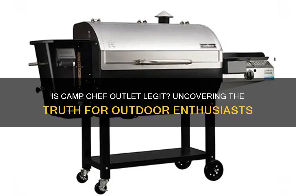 is camp chef outlet legit