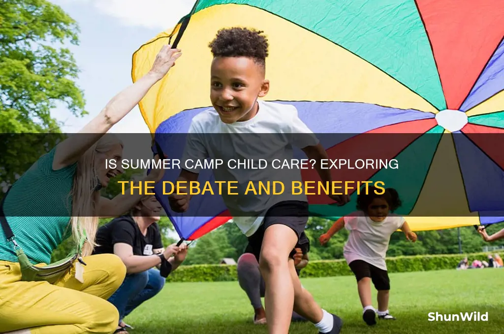 is camp considered child care