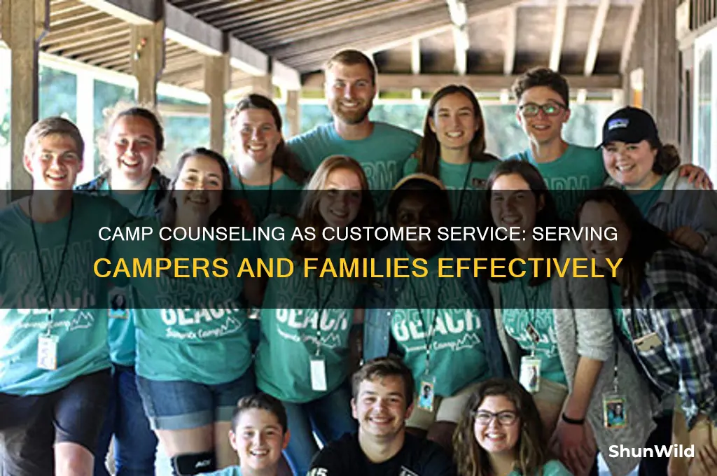 is camp counseling customer service