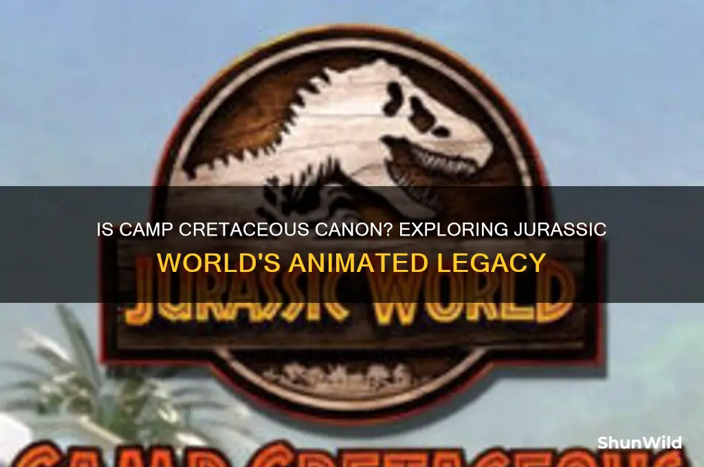 is camp cretaceous canon