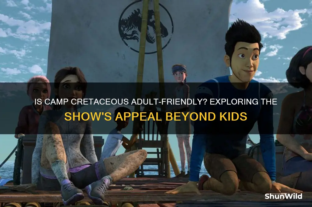 is camp cretaceous for adults