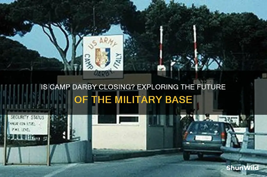 is camp darby closing