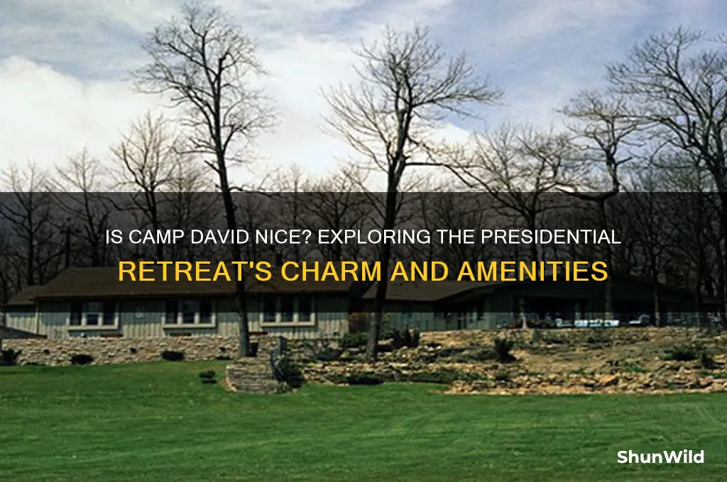 is camp david nice