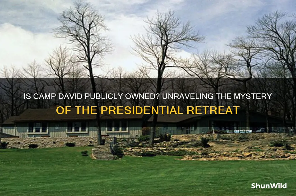 is camp david publicly owned