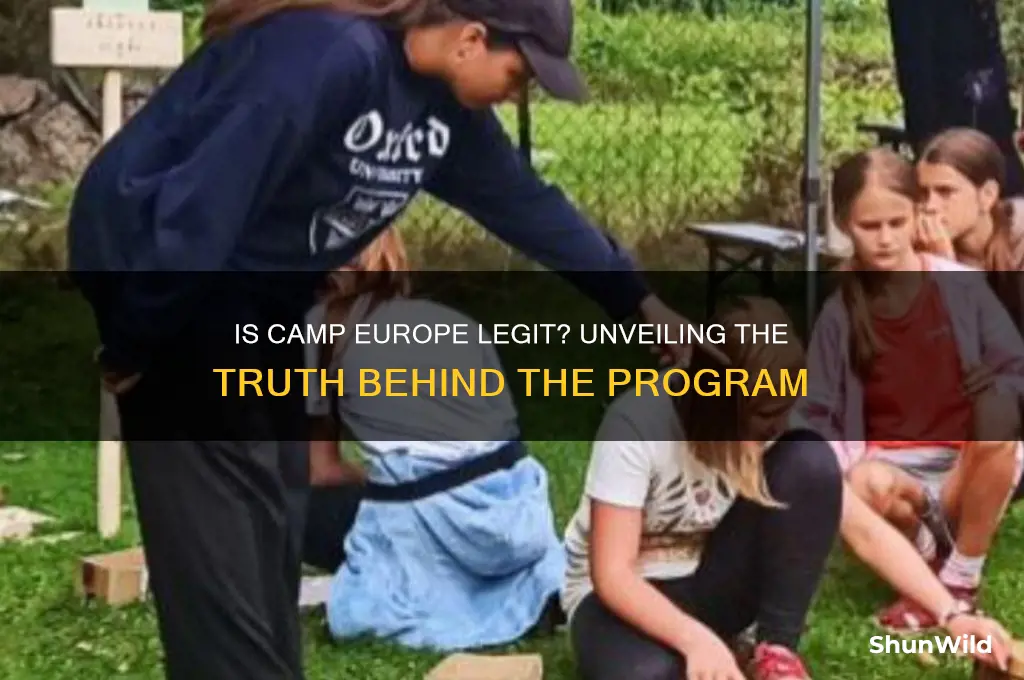is camp europe legit