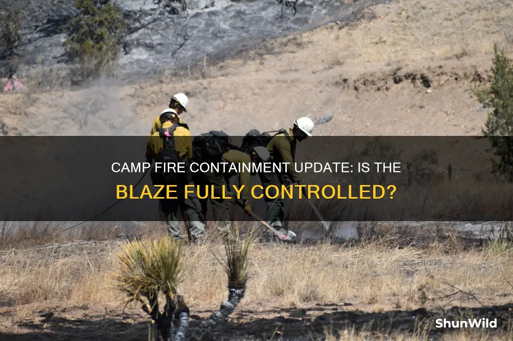 is camp fire 100 contained
