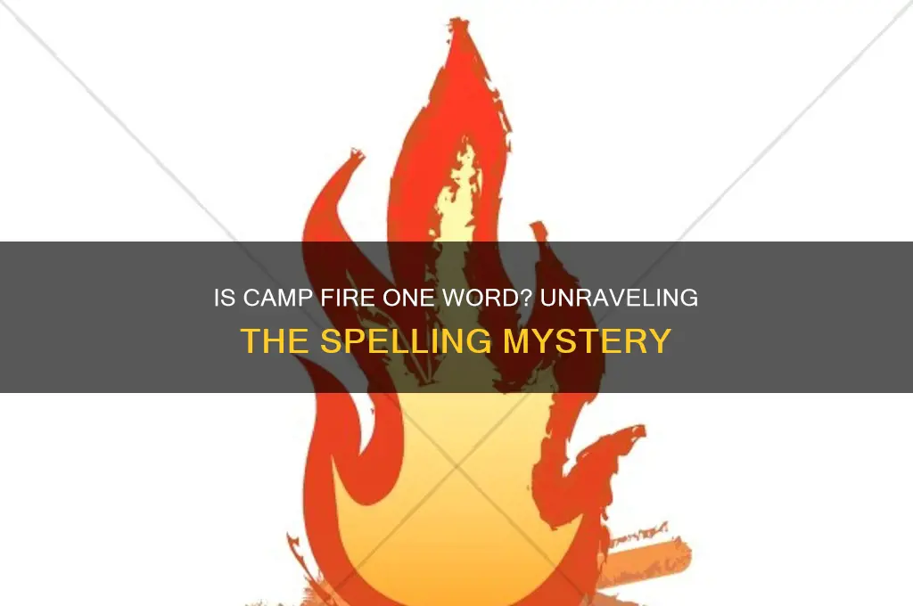 is camp fire one word