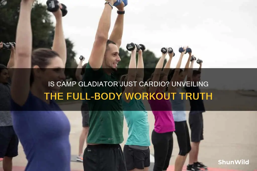 is camp gladiator just cardio