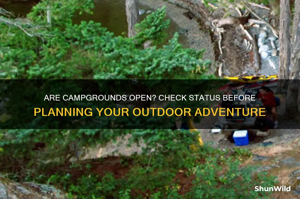 is camp grounds open