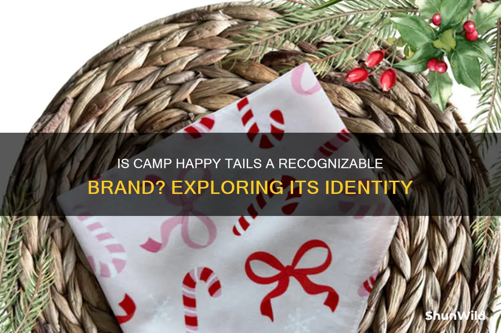 is camp happy tails branded