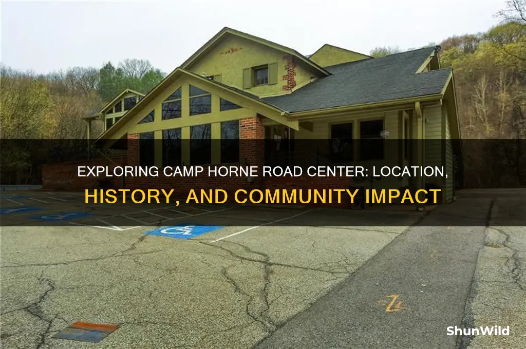 is camp horne road center
