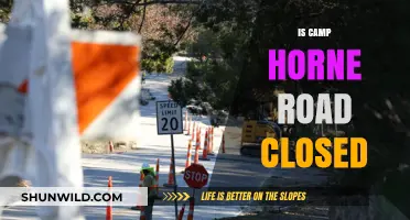 Is Camp Horne Road Closed? Current Status and Updates