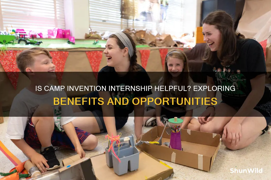 is camp invention internship helfuk
