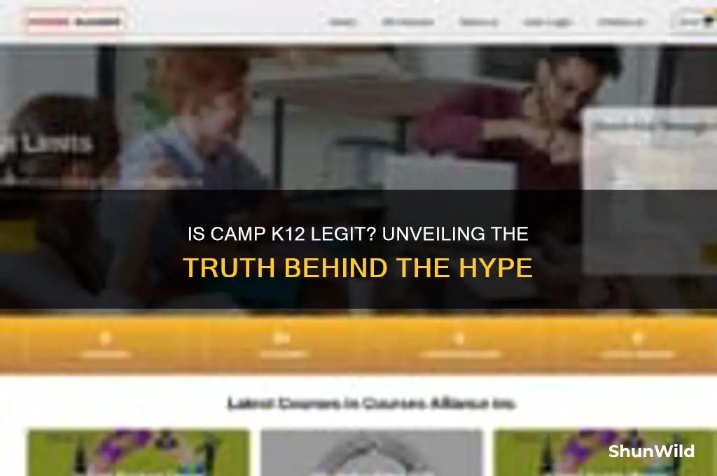 is camp k12 legit