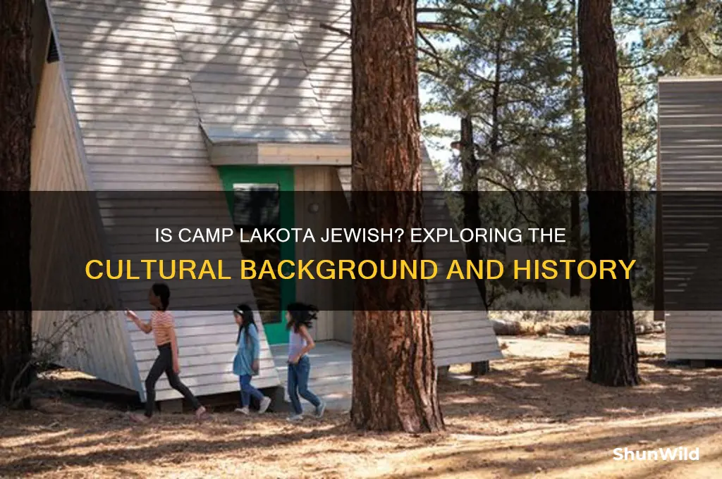 is camp lakota jewish
