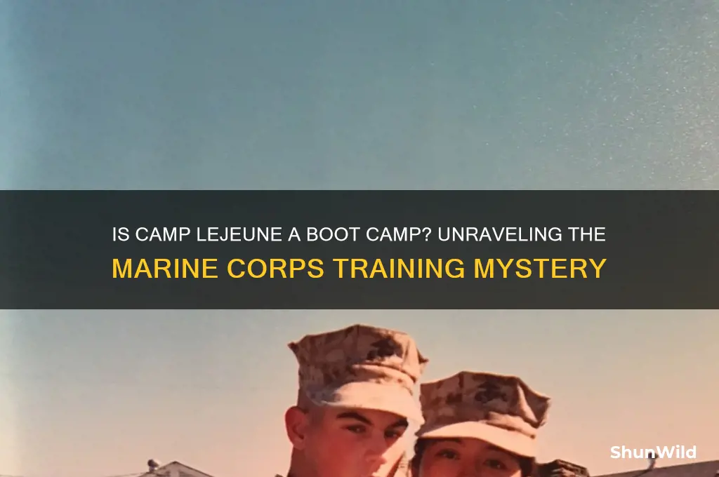 is camp lejeune a boot camp