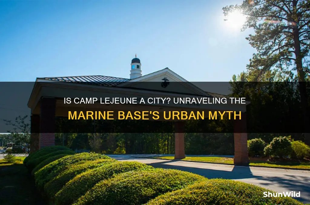 is camp lejeune a city