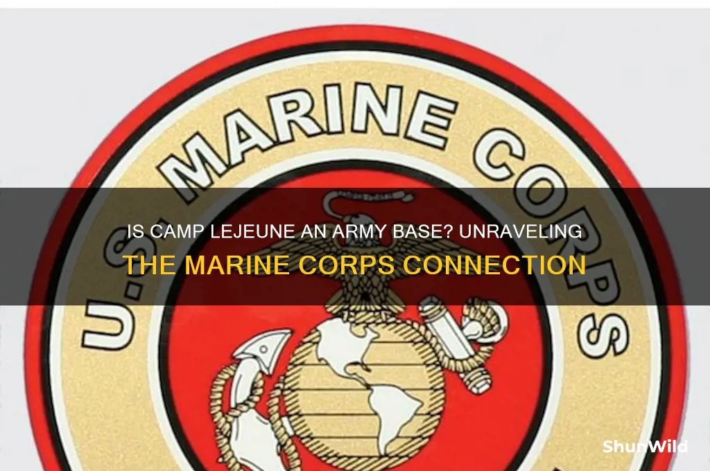 is camp lejeune for army
