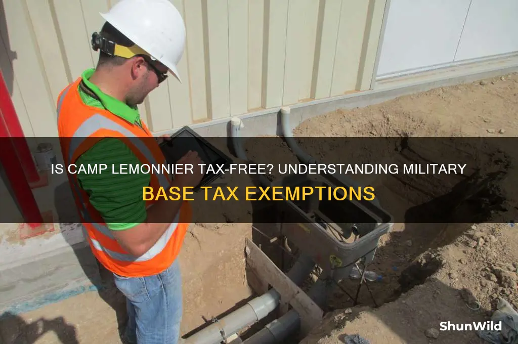 is camp lemonnier tax free