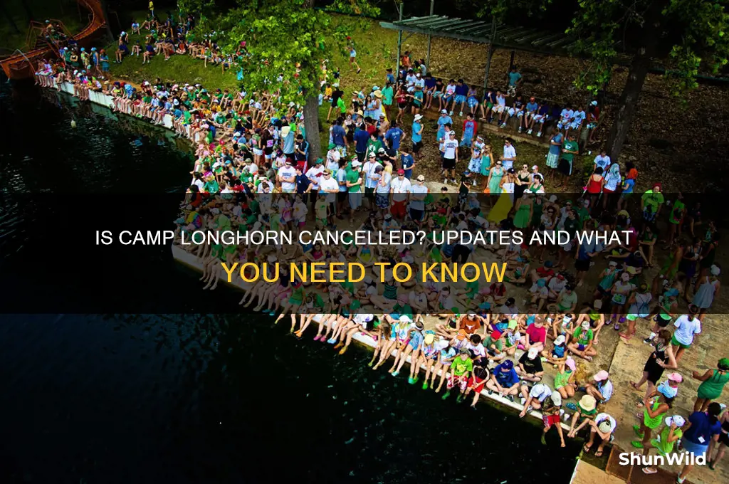 is camp longhorn cancelled