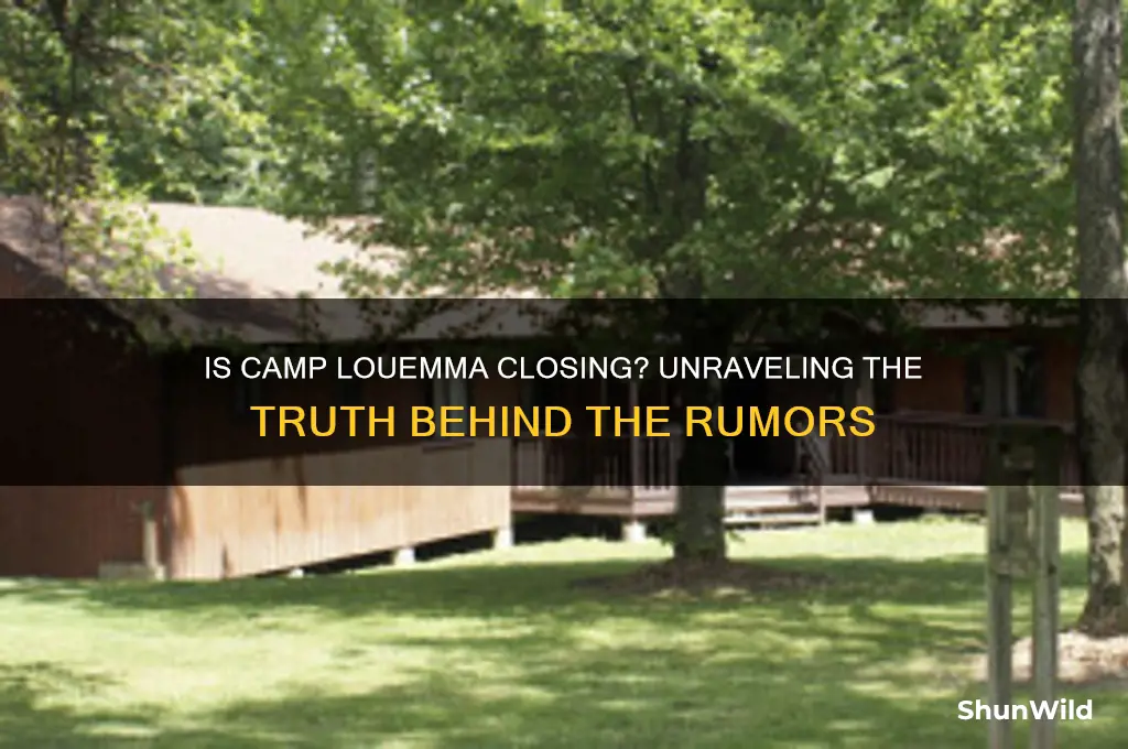 is camp louemma closing