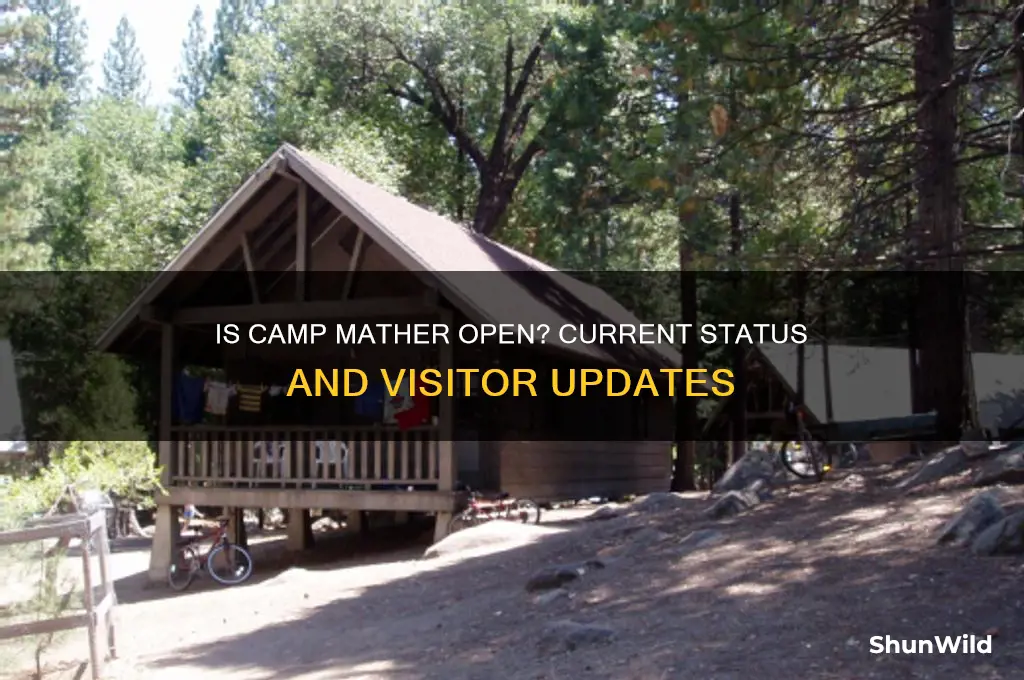 is camp mather open