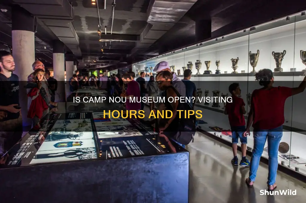 is camp nou museum open