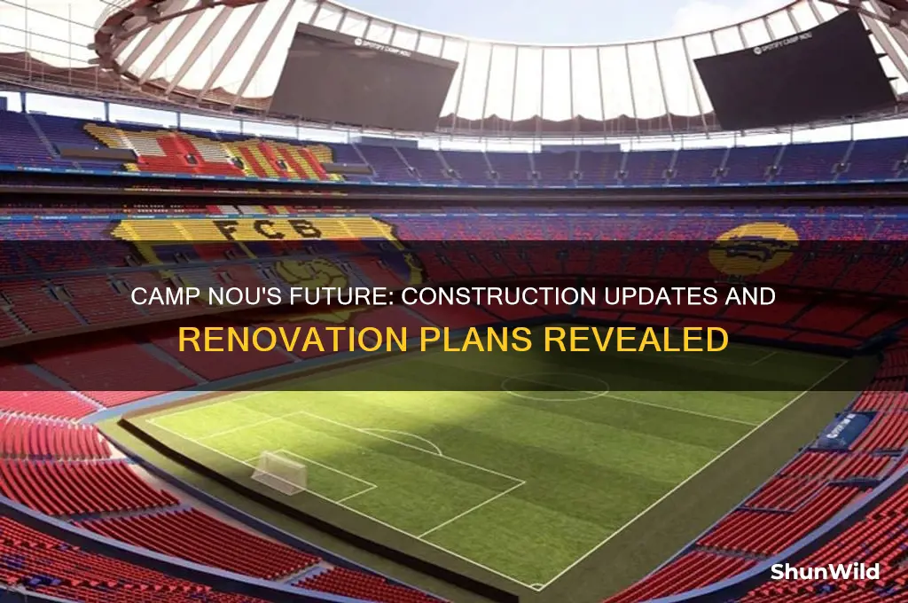 is camp nou under construction