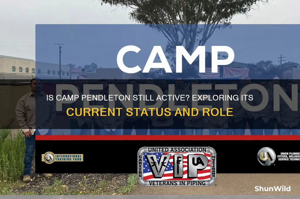is camp pendleton active