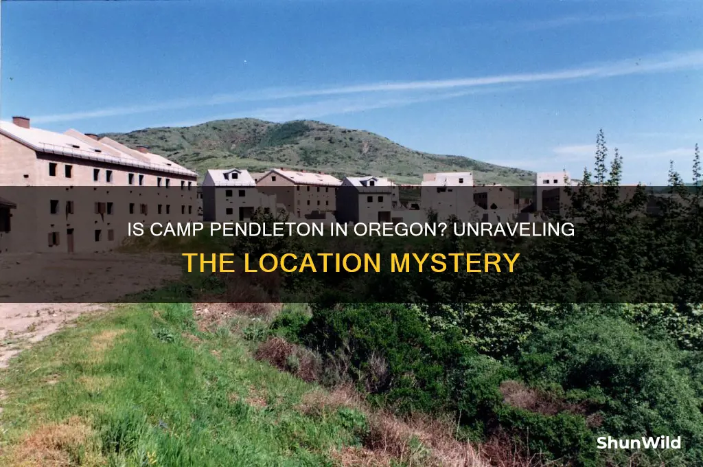 is camp pendleton in oregon