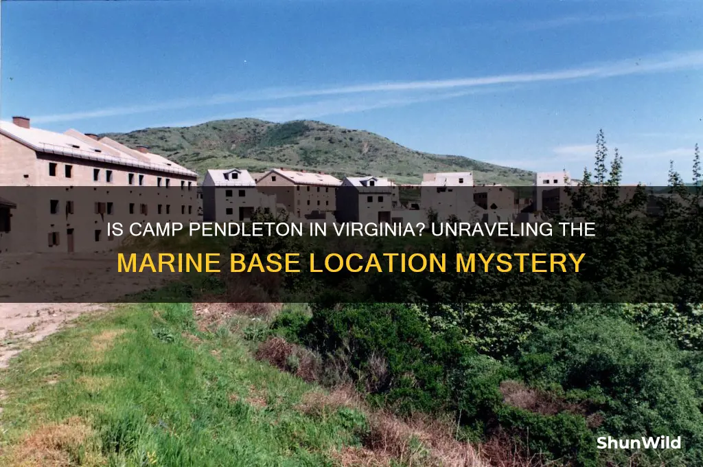is camp pendleton in virginia