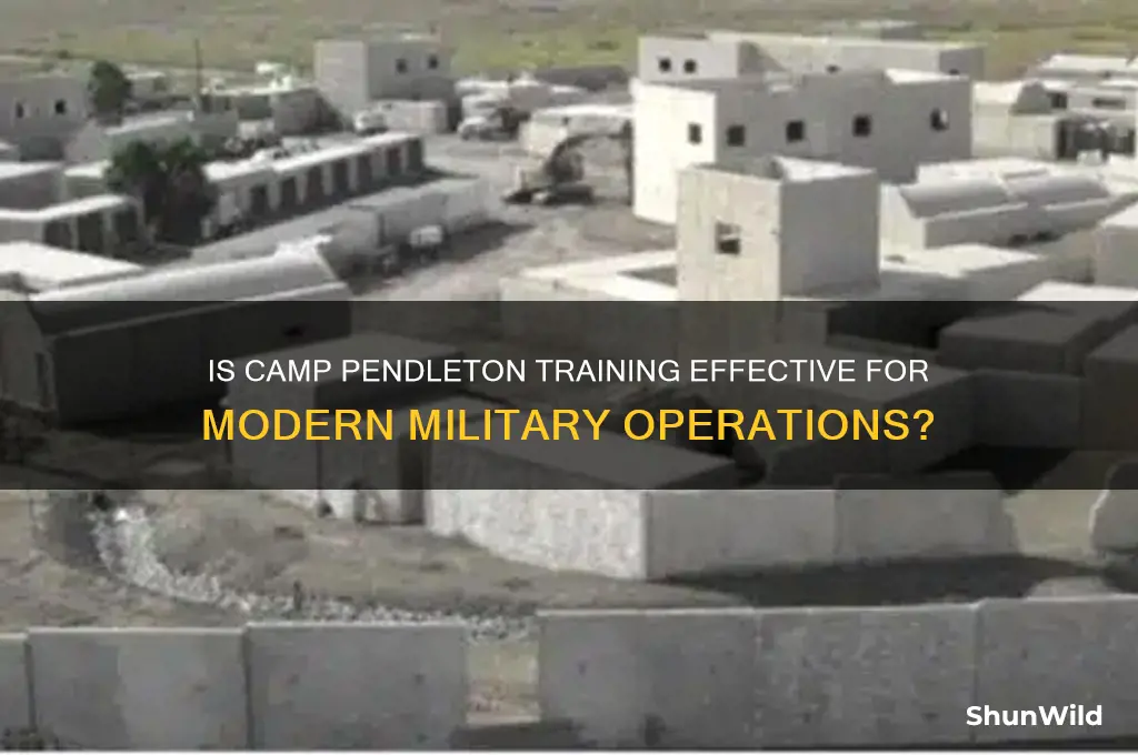 is camp pendleton traing