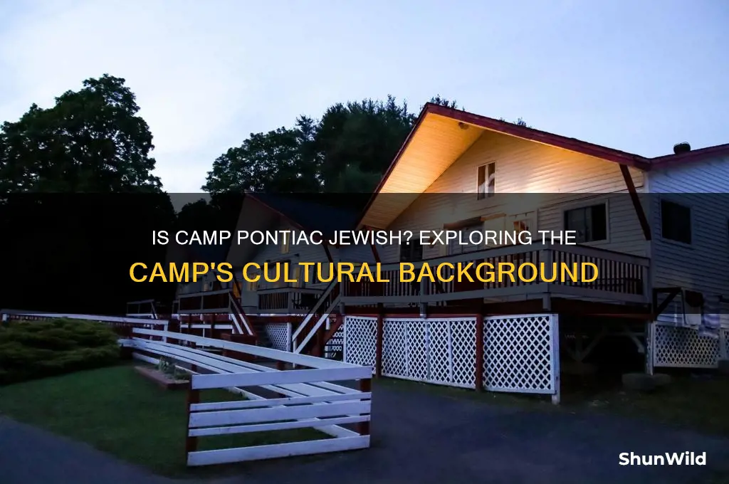 is camp pontiac jewish