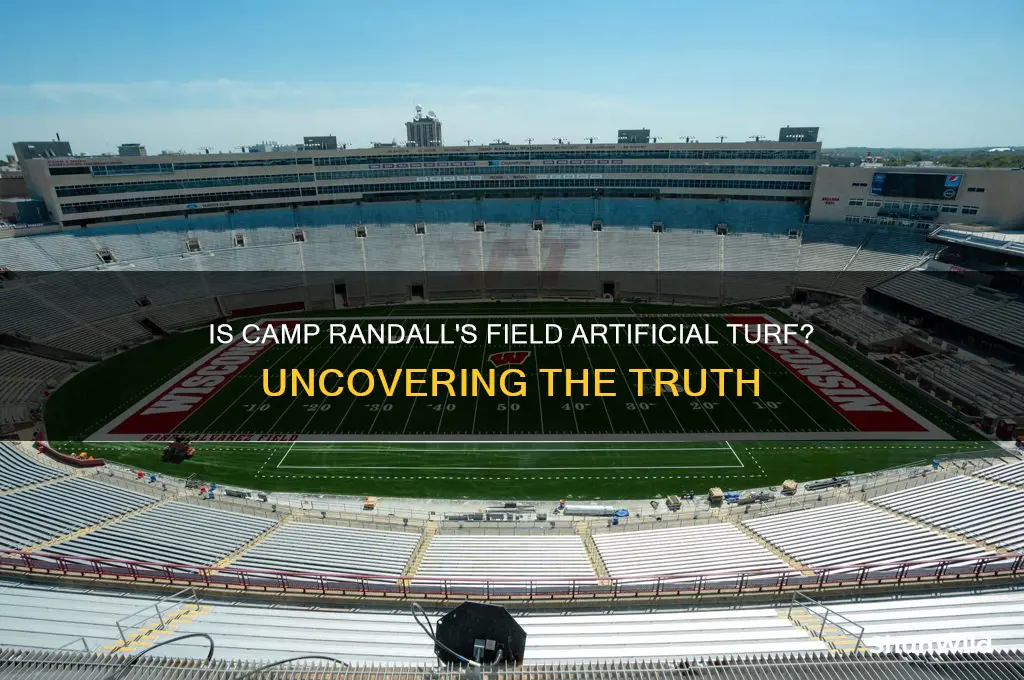 is camp randall artificial turf