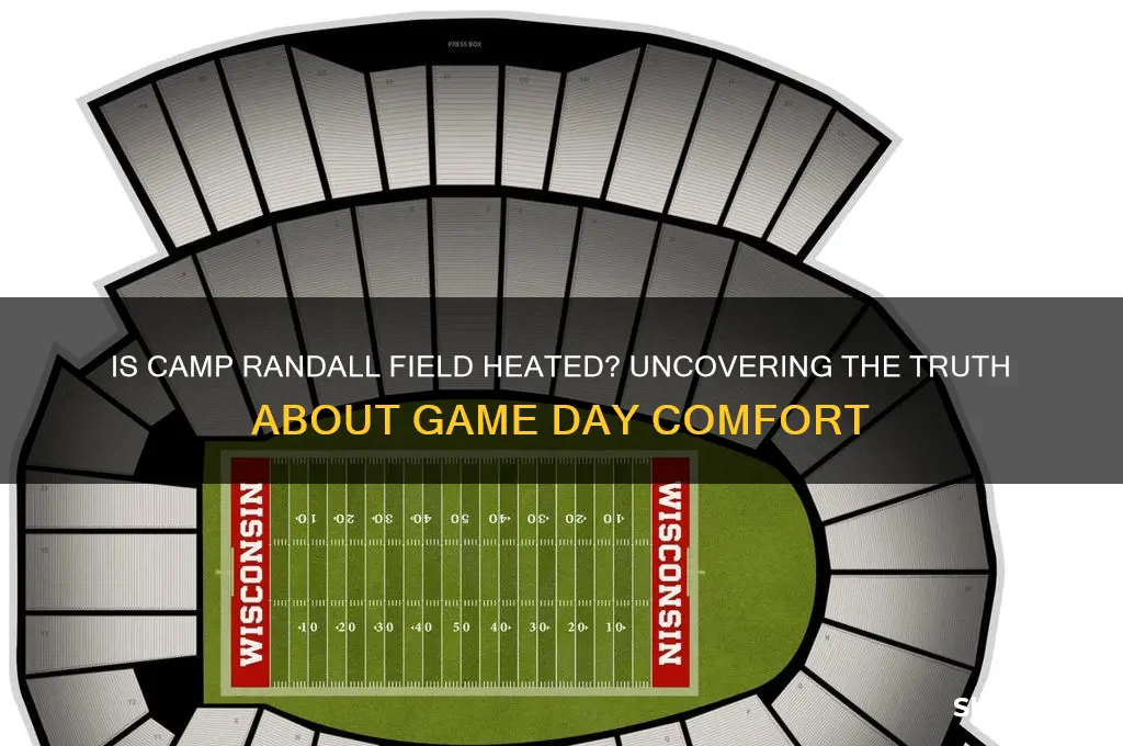 is camp randall field heated