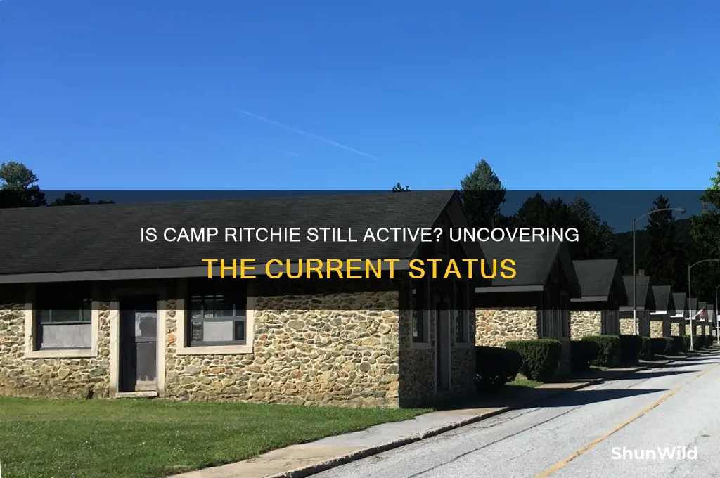 is camp ritchie still active