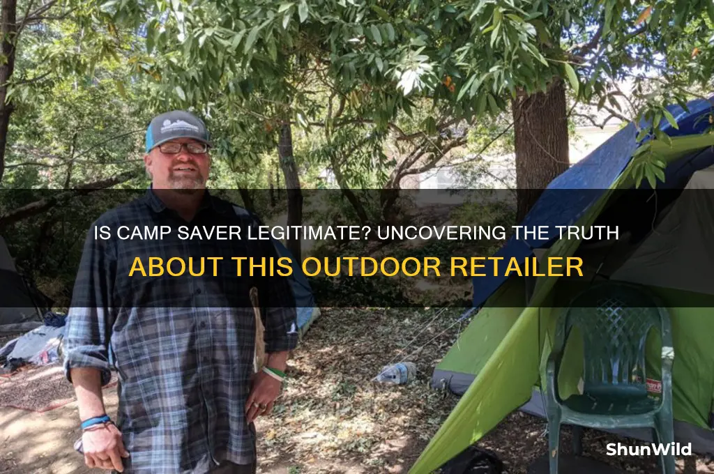 is camp saver com legitimate