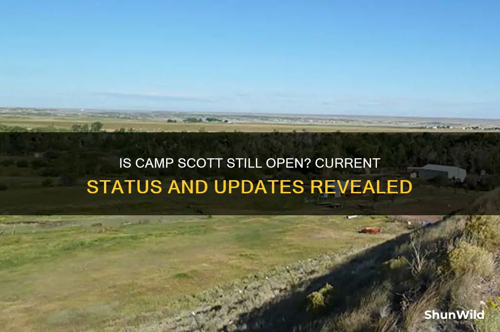 is camp scott still open
