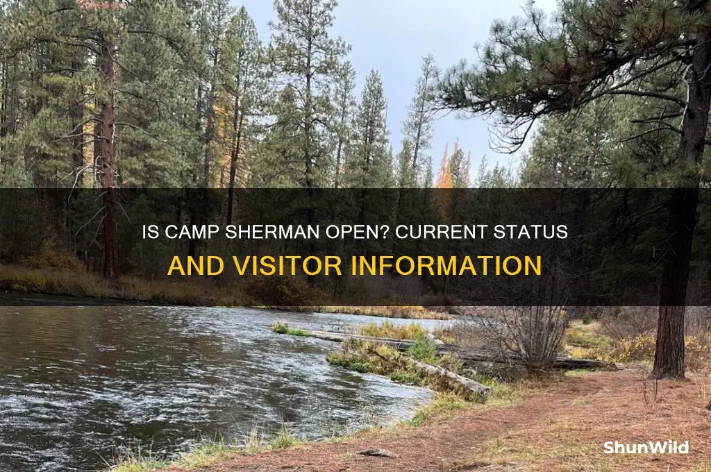 is camp sherman open