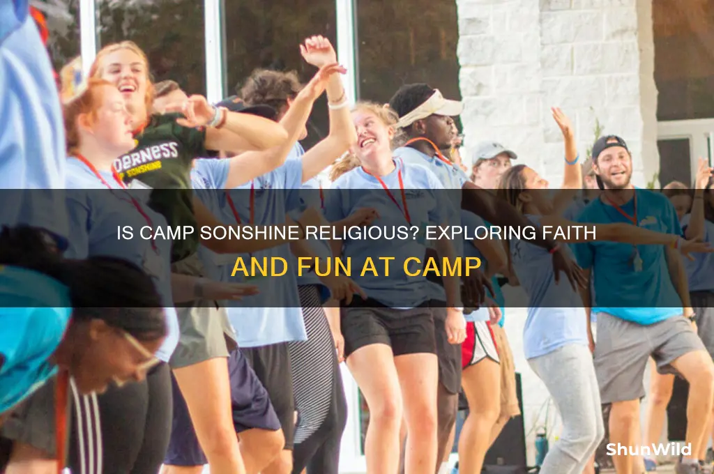 is camp sonshine religious