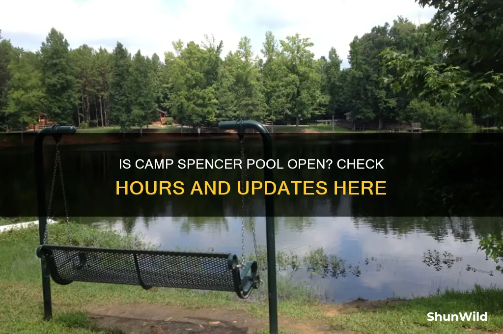 is camp spencer pool open