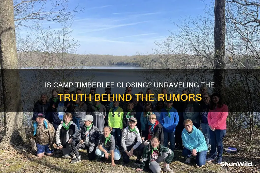 is camp timberlee closing