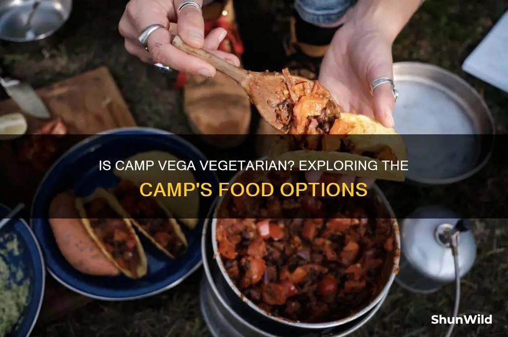 is camp vega vegetarian